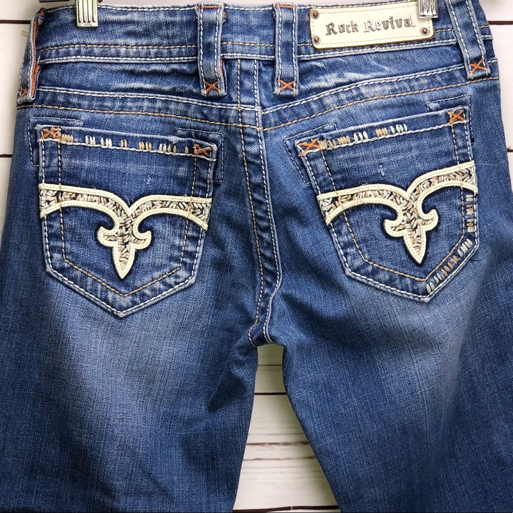 Rock Revival Angela Stretch Capri pants jeans